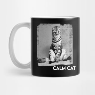 Calm cute cat Mug
